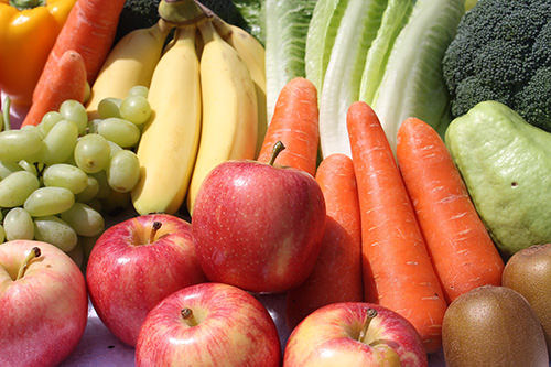 Mixed fruit and vegetable