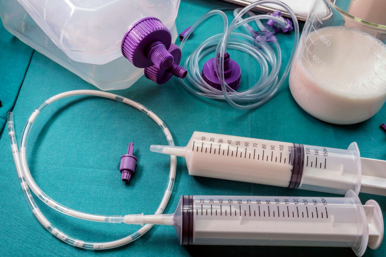 Equipment for TPN and tube feeding