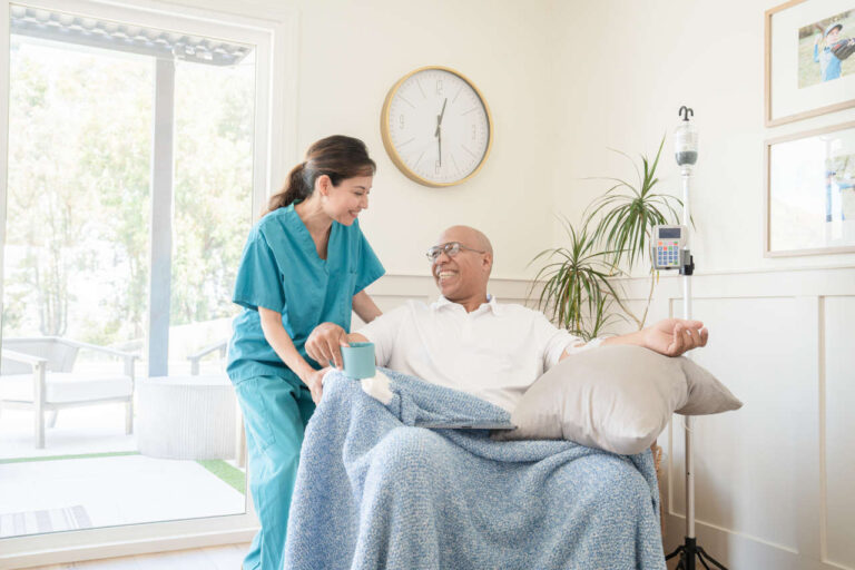 Patient receiving IVIG therapy for birdshot retinochoroidopathy