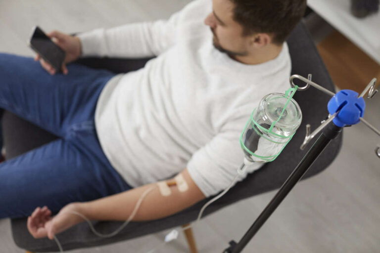 Patient receiving IVIG for Collagen-Vascular Disease