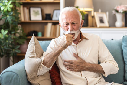 MS patient coughing as a side effect to taking cladribine